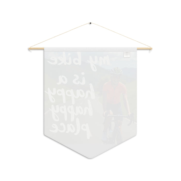Custom Triathlon Pennant - Home Decor - alternate view