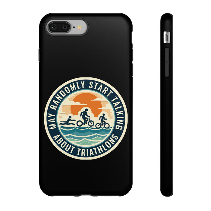 Custom Triathlon Phone Case - size chart