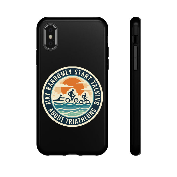 Custom Triathlon Phone Case - size chart