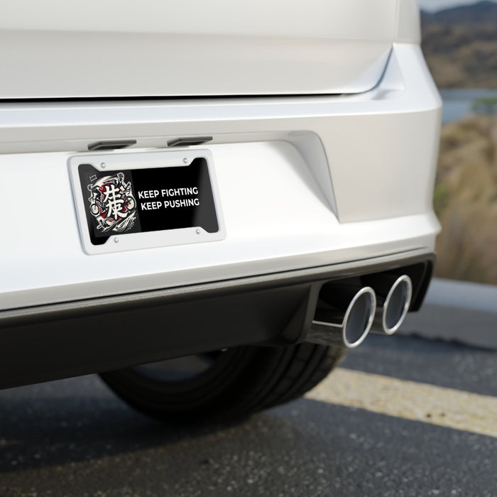 Customizable Triathlon License Plate - Accessories - detail view
