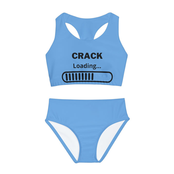 Customizable Two-Piece Triathlon Swimsuit - All Over Prints