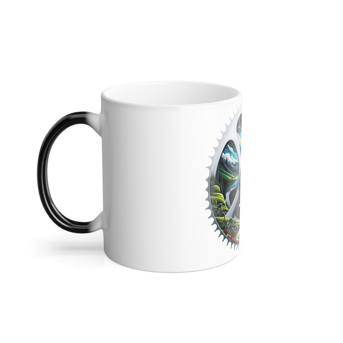 Cycling Adventure Mug - detail view