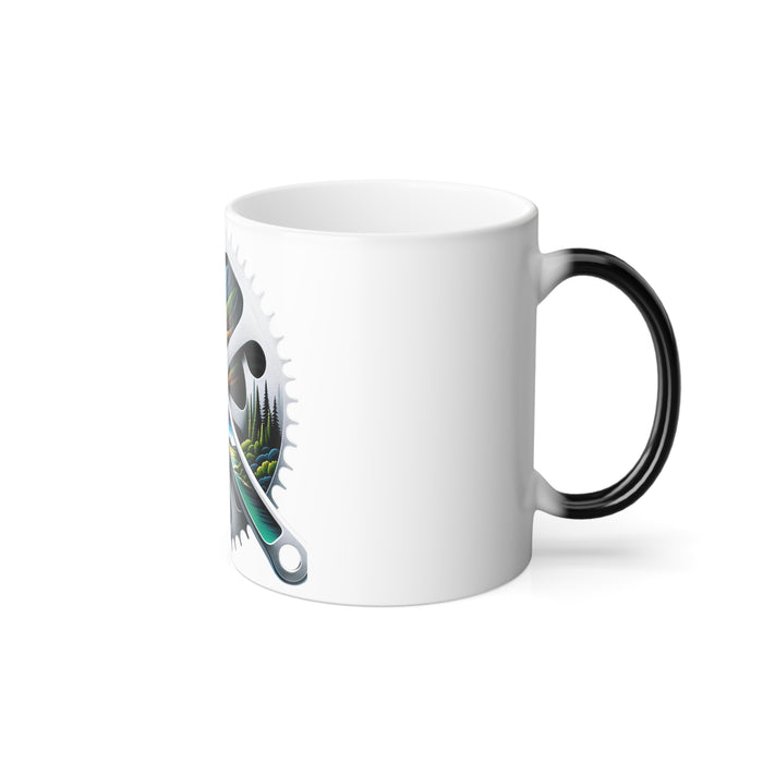 Cycling Adventure Mug - lifestyle view