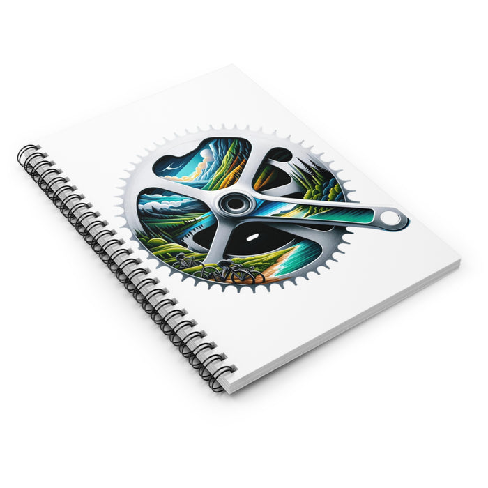 Cycling Adventure Notebook - Paper products - detail view for triathlon