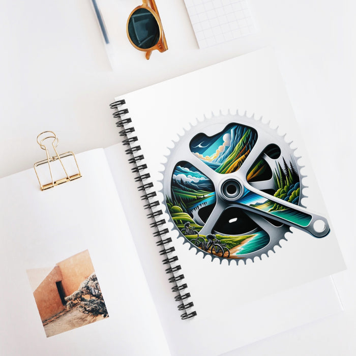 Cycling Adventure Notebook - Paper products - size chart for triathlon
