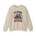 Cycling Crewneck Sweatshirt - 50/50 Cotton-Poly