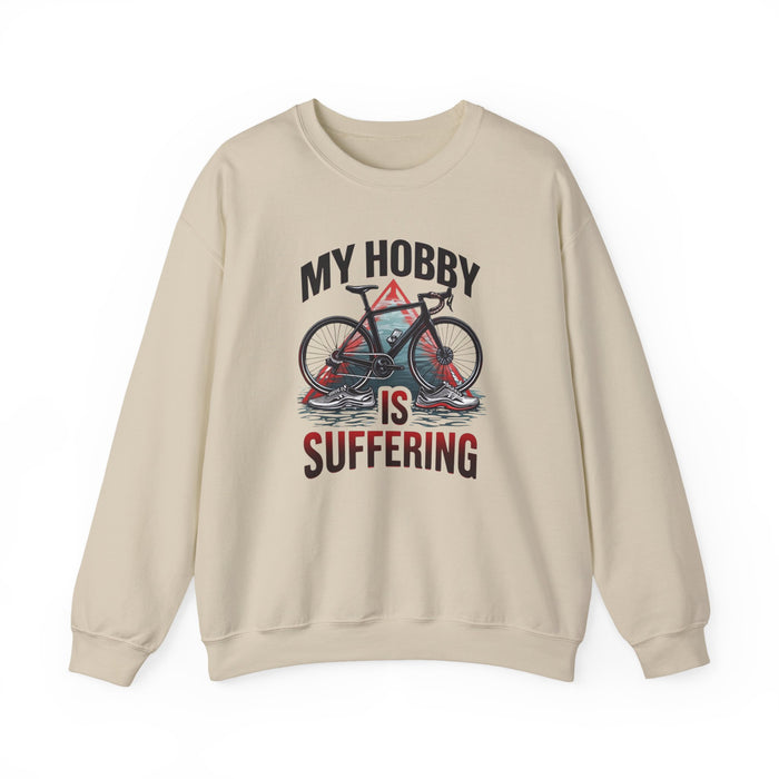 Cycling Crewneck Sweatshirt - 50/50 Cotton-Poly