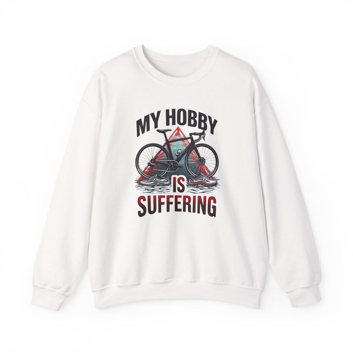 Cycling Crewneck Sweatshirt - 50/50 Cotton-Poly - alternate view