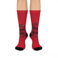 Cycling Cushioned Crew Socks - All Over Prints