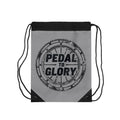 Cycling Drawstring Bag - Pedal to Glory Commuter Gym Sack - Bags