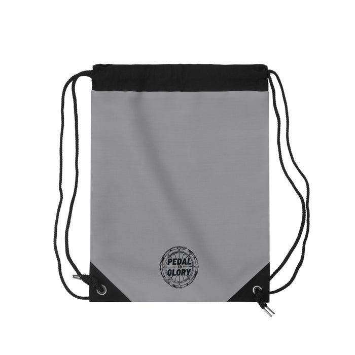 Cycling Drawstring Bag - Pedal to Glory Commuter Gym Sack - Bags - alternate view