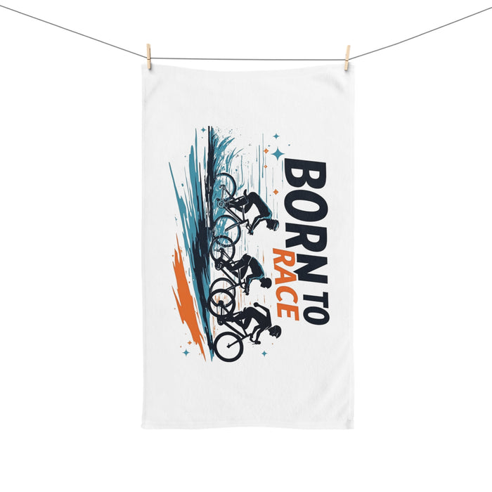 Cycling Hand Towel - Home Decor - detail view