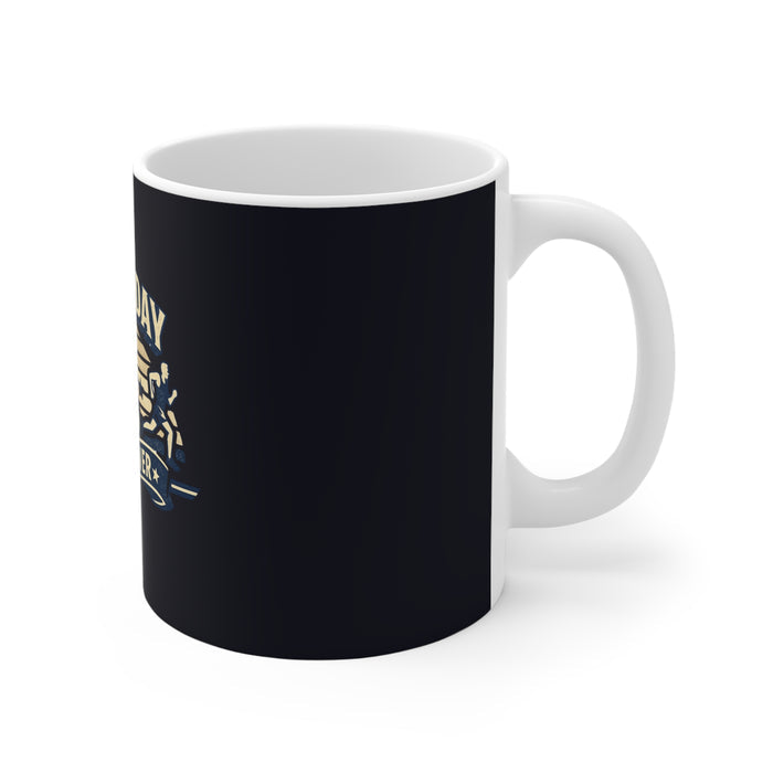 Cycling Mug - "Pain Today, Pride Forever" 11oz Coffee Cup