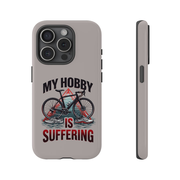 Cycling Phone Case My Hobby Is Suffering - size chart