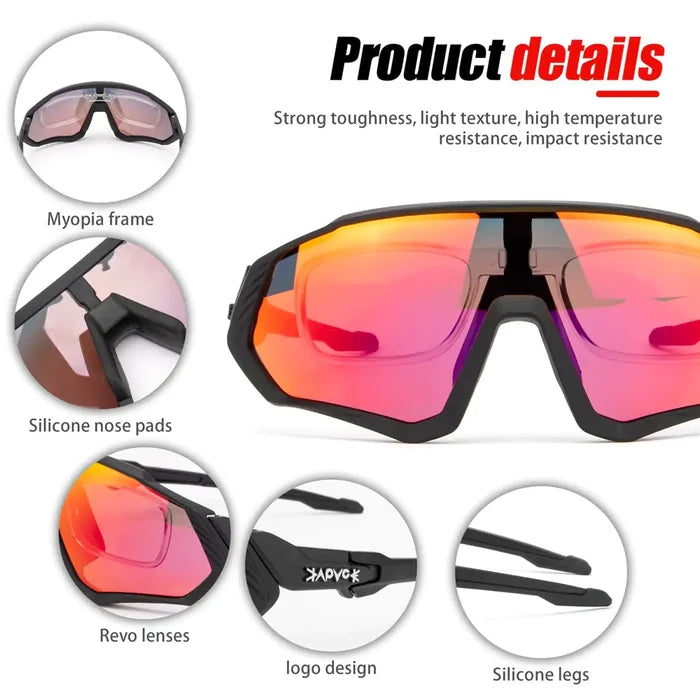 Cycling Sunglasses with Polarized UV Protection - Sports Equipment - size chart