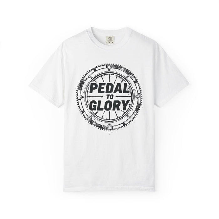 Cycling T-Shirt - Pedal To Glory Garment-Dyed Tee -Spun