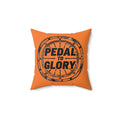 Cycling Throw Pillow 14×14 - Home Decor