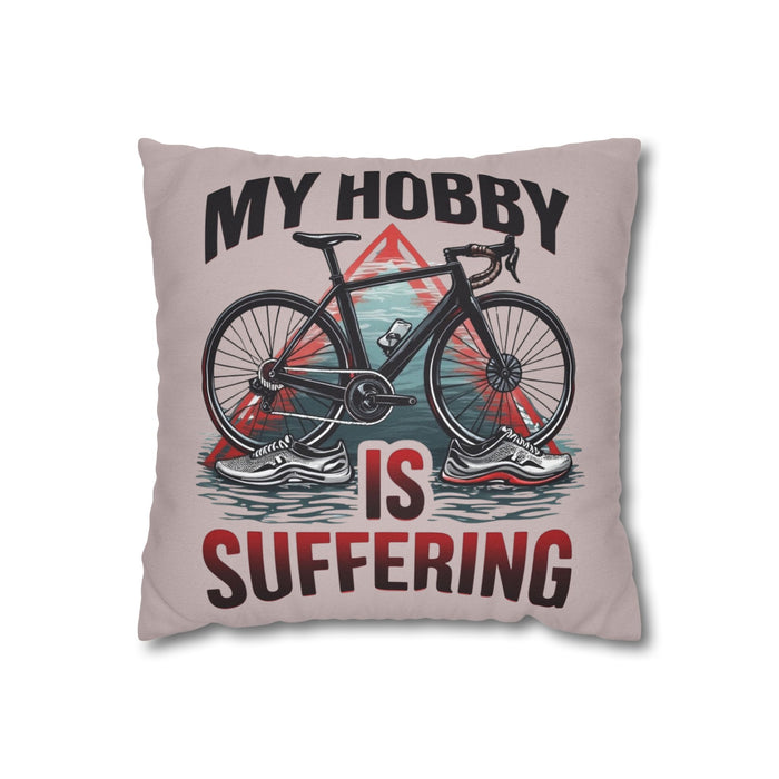 Cycling Throw Pillow Cover 14x14 - Home Decor