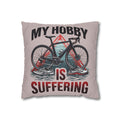 Cycling Throw Pillow Cover 14x14 - Home Decor