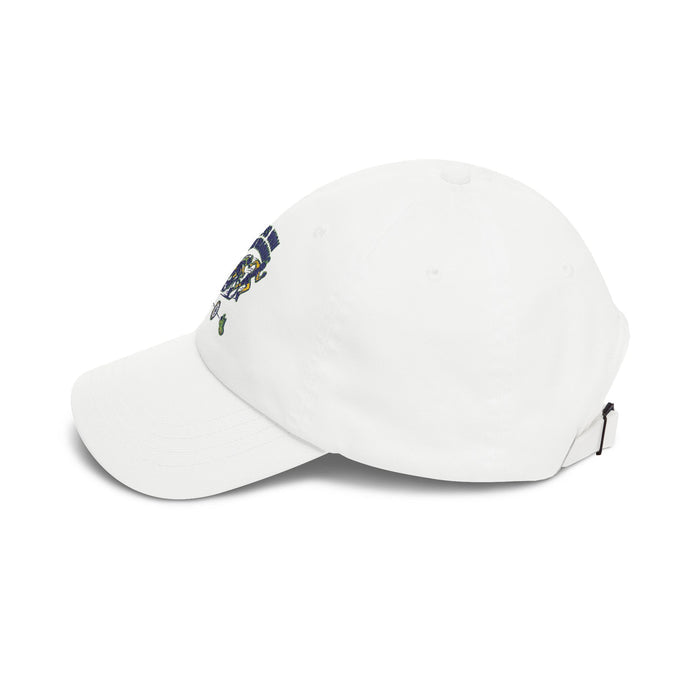 Dad Cap — "The Race Is Won By Just 10 Training" Embroidered Runner Hat