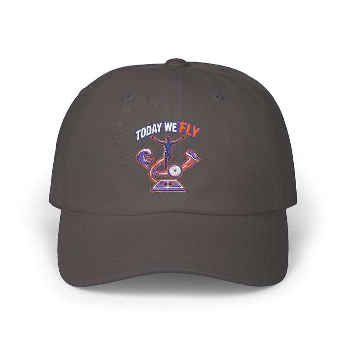 Dad Cap — 'Today We Fly' Vintage Surf Scooter Embroidered Hat