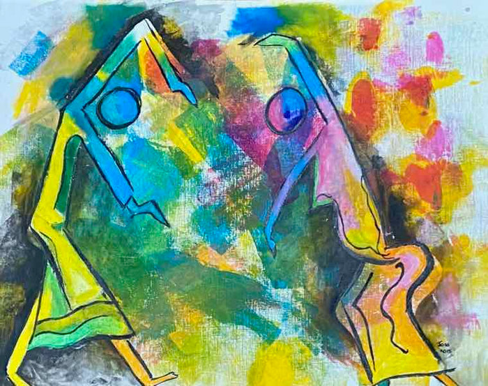 "Dance in Abstract" Original by Joss Rossiter