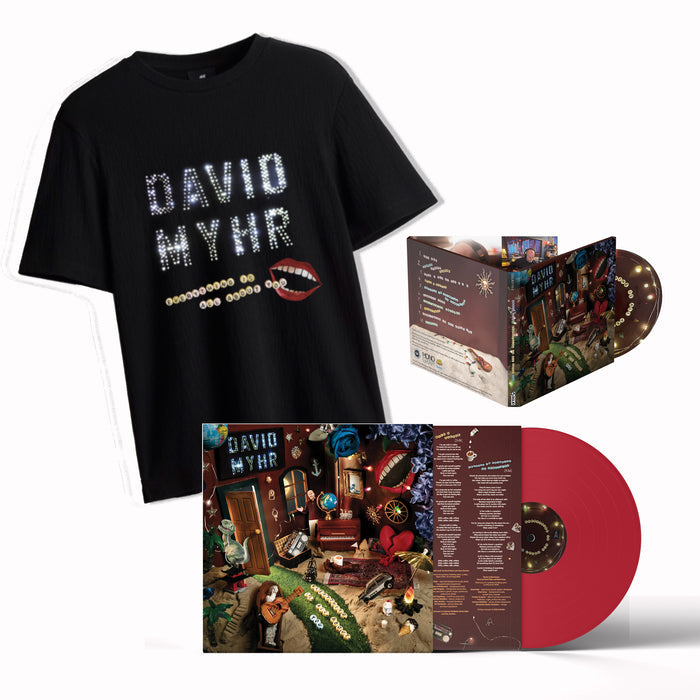 David Myhr - Everything Is All About You CD + LP + Tee Bundle