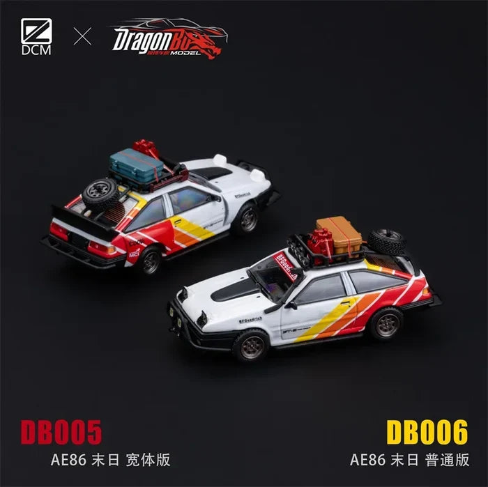D.BoModel & DCM 1:64 AE86 Limited 999 Diecast Model Car