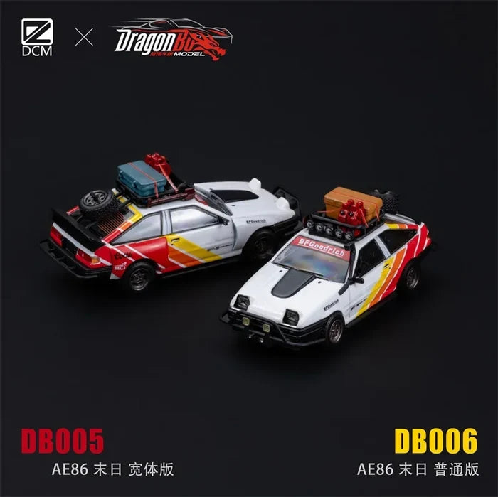 D.BoModel & DCM 1:64 AE86 Limited 999 Diecast Model Car