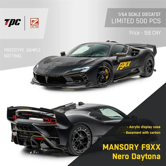 DCM x TPC 1:64 Mansory SF90 F9XX Stradale / Spider limited500 Diecast Model Car