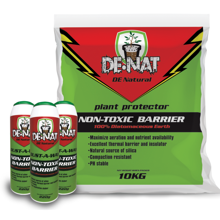 De-Nat Dust-A-Way Non Toxic Barrier - Pest Control - 220g