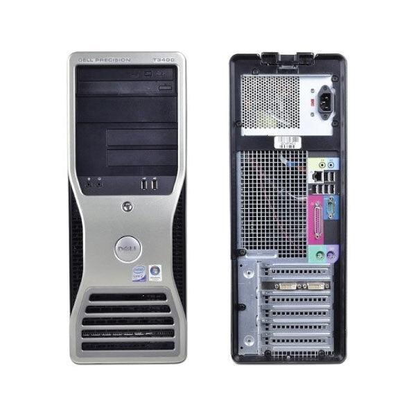 Dell Precision T3400 Q9300 2.5GHz 4GB 320GB DW Quadro FX3700 WVB | B-Grade