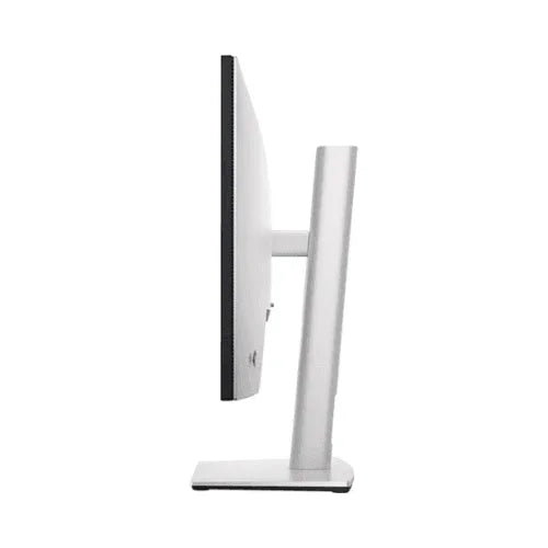 Side view of a Dell UltraSharp 24" U2422H FHD IPS monitor with a slim black bezel and silver stand, displayed on a white background.
