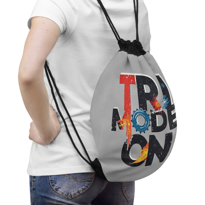 Drawstring Gym Bag Polyester - Bags - lifestyle view