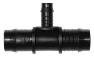 Dripco Reducing Tee - 13x6, 19x13, 25x13 or 25x19mm