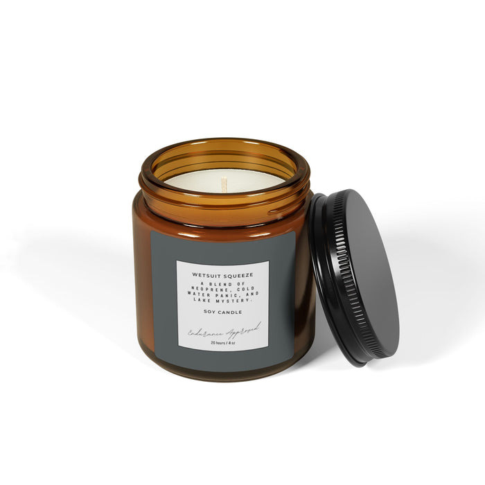 Eco-Friendly Wetsuit Squeeze Soy Candle | Coconut Cream & - Home Decor - alternate view