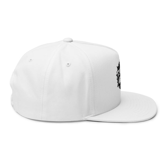 Embroidered Snapback Cap - Hats - size chart