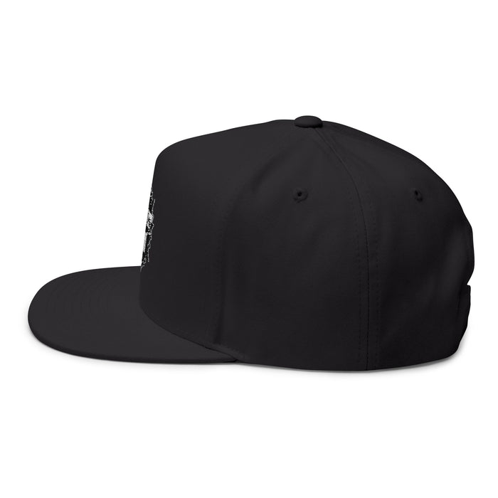 Embroidered Snapback Cap - Hats - size chart