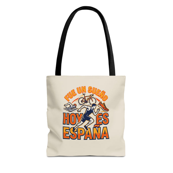 Espana Triathlon Tote Bag — "Fue un Sueño, Hoy es España" Spanish Pride Tote