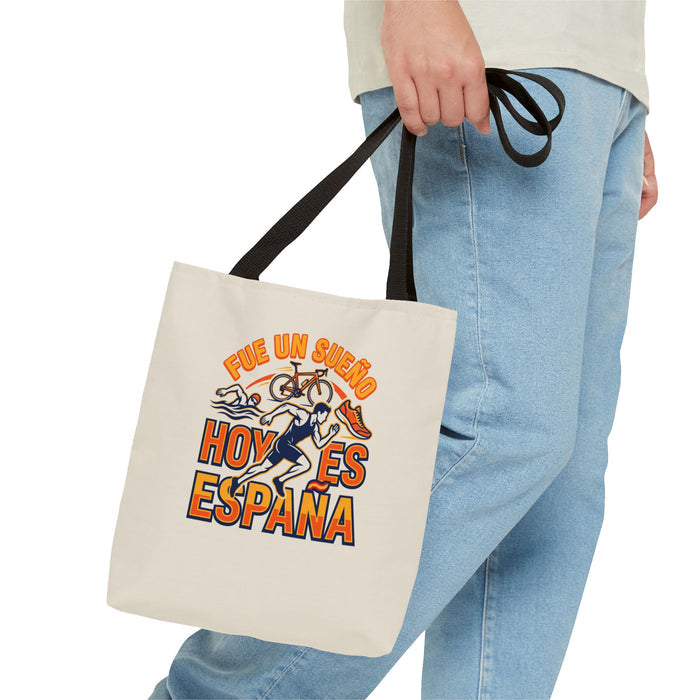 Espana Triathlon Tote Bag — "Fue un Sueño, Hoy es España" Spanish Pride Tote
