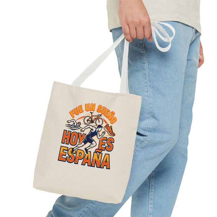 Espana Triathlon Tote Bag — "Fue un Sueño, Hoy es España" Spanish Pride Tote