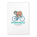 Eventually Sloth Transition Mat — "Slow Is Still a Finish" Triathlon Area Rug