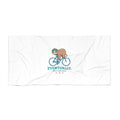 Eventually Sloth Triathlete Beach Towel