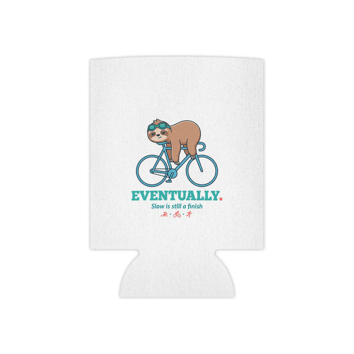 Eventually Sloth Triathlete Can Cooler
