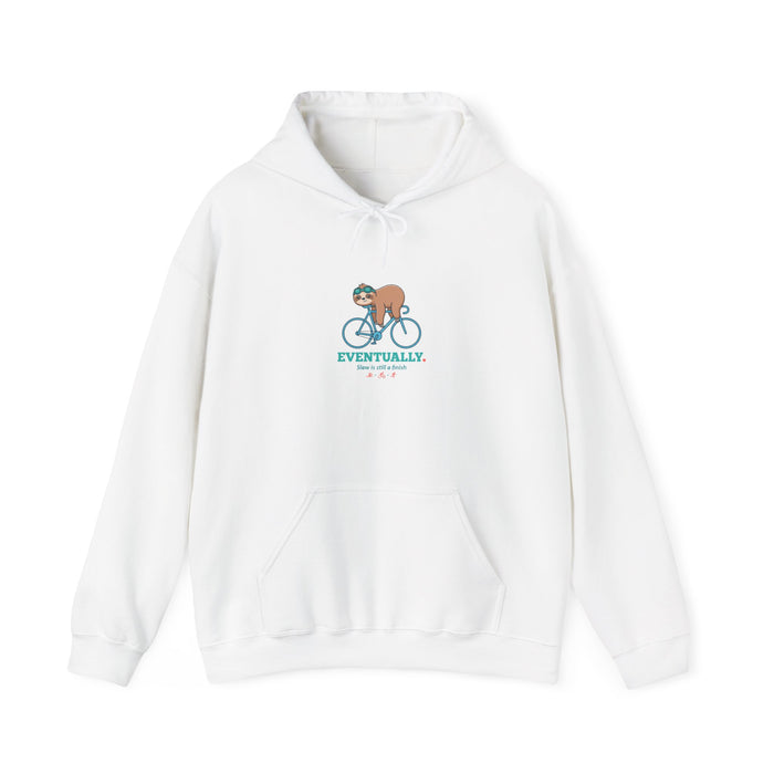 Eventually Sloth Triathlete Hoodie