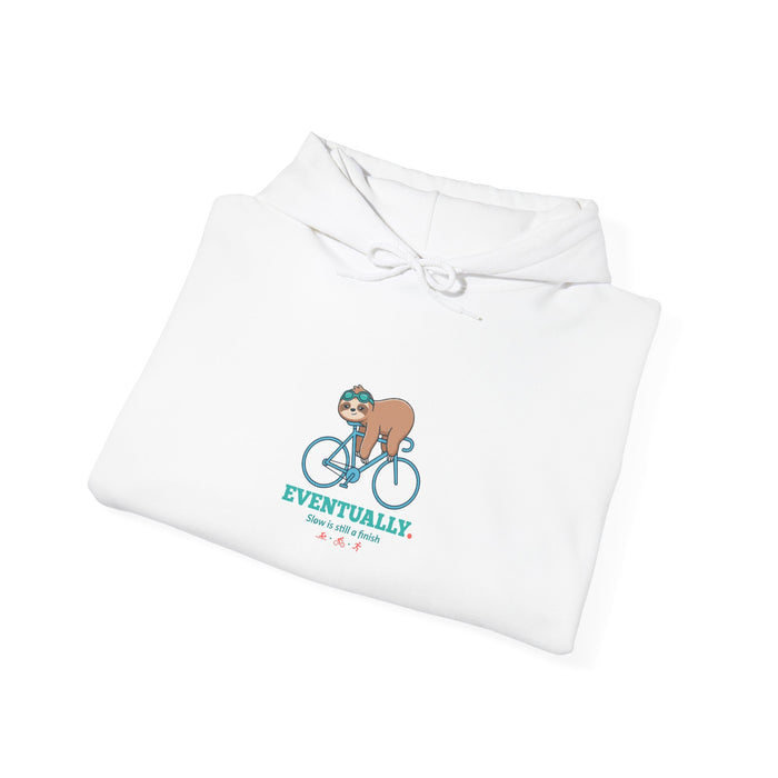 Eventually Sloth Triathlete Hoodie