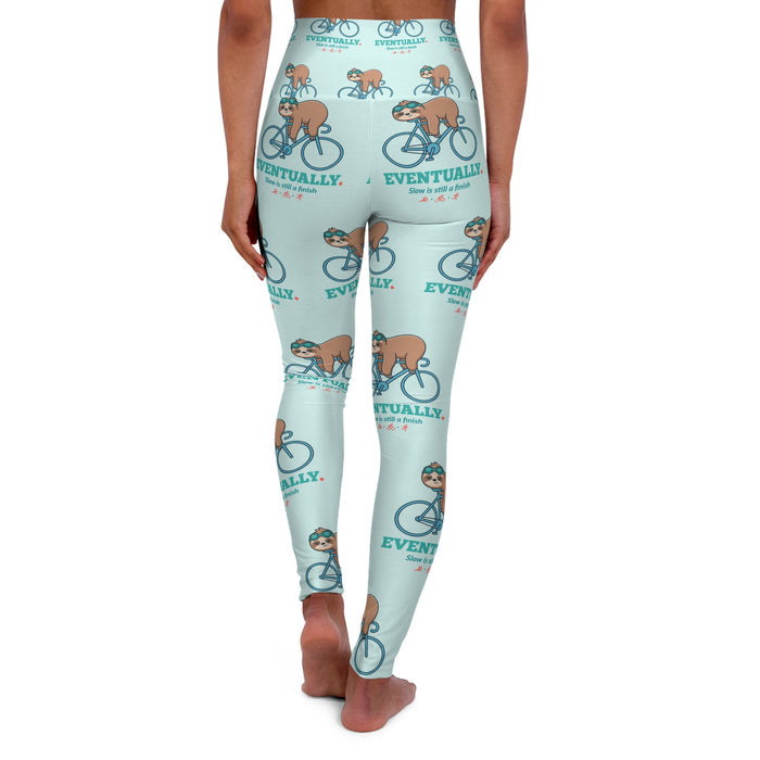 Eventually Sloth Triathlete Leggings