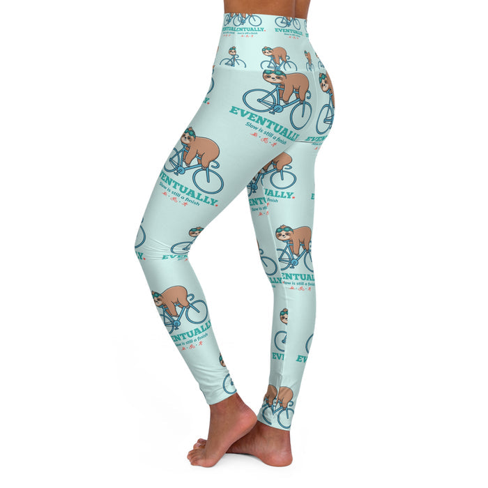 Eventually Sloth Triathlete Leggings