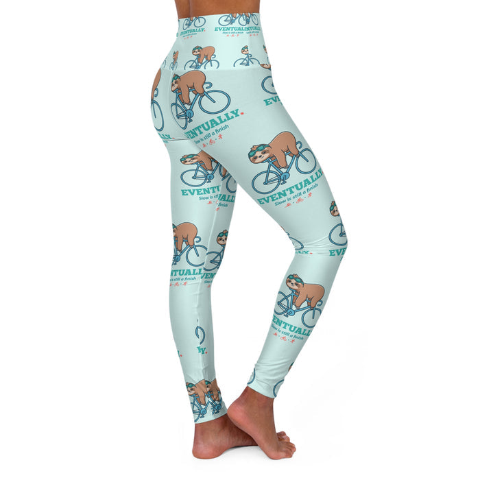 Eventually Sloth Triathlete Leggings