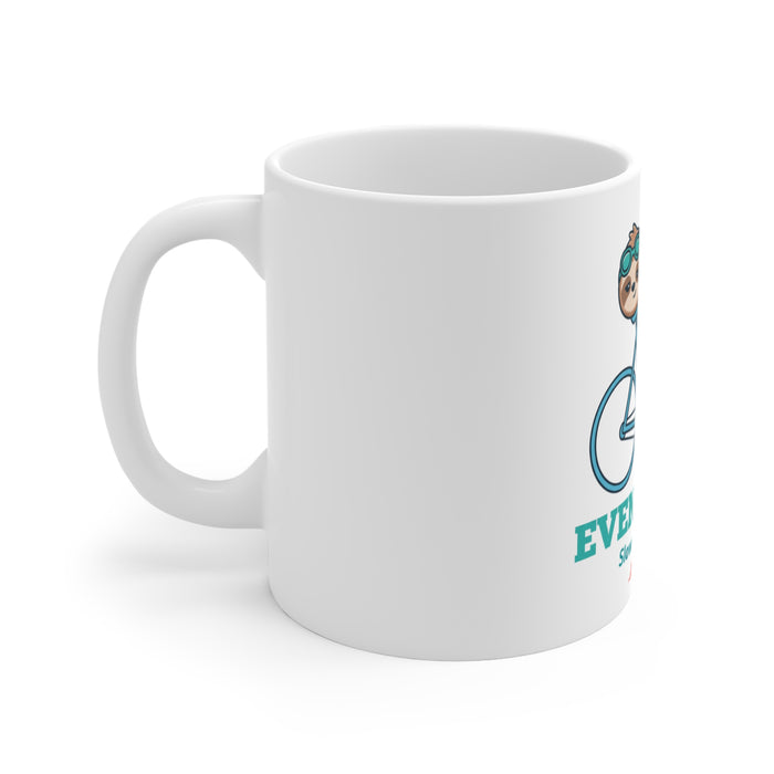 Eventually Sloth Triathlete Mug